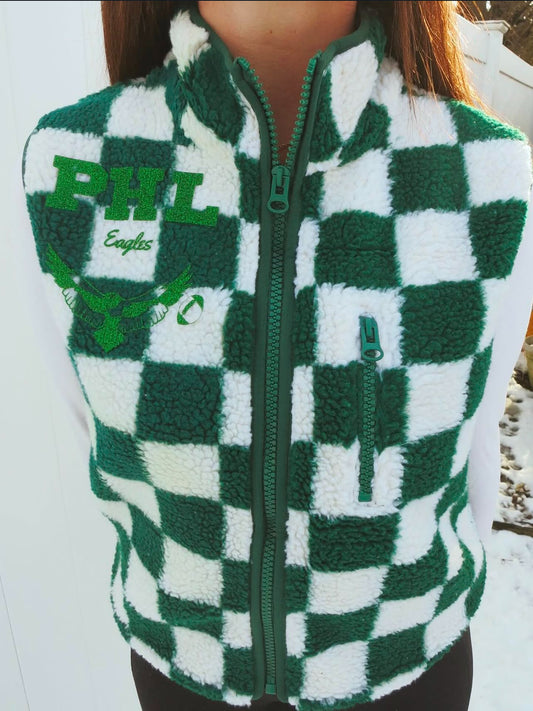 Checkered Vest