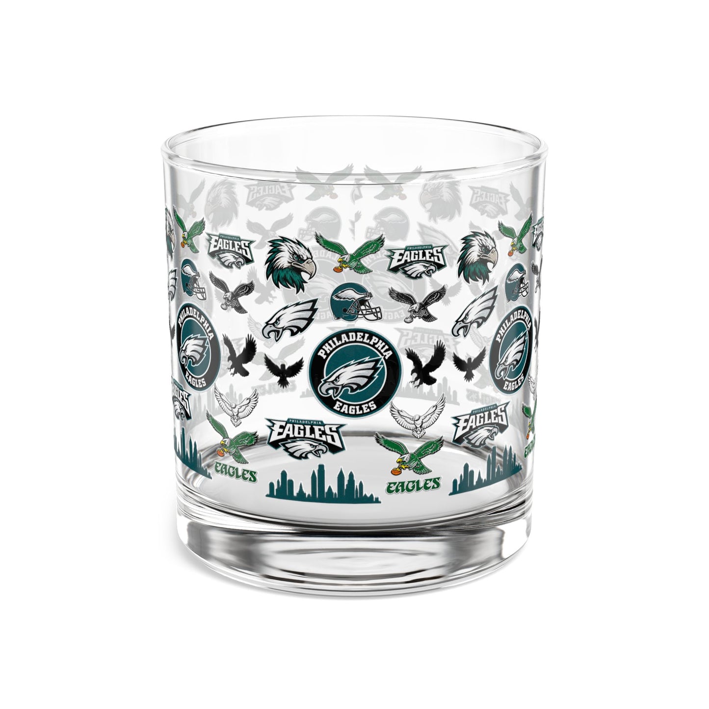 Philadelphia Eagles 10oz Rocks Glass – NFL Spirit Whiskey Glass