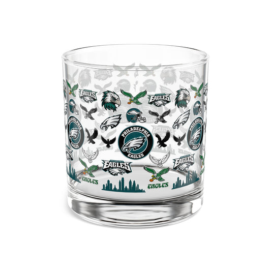 Philadelphia Eagles 10oz Rocks Glass – NFL Spirit Whiskey Glass