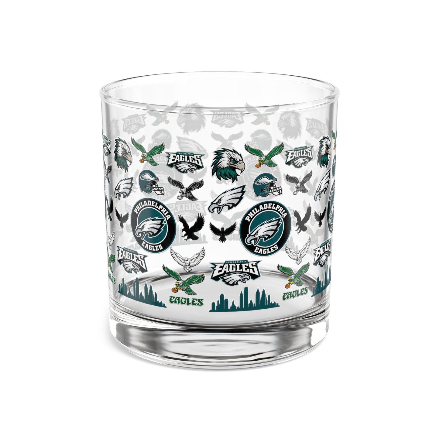 Philadelphia Eagles 10oz Rocks Glass – NFL Spirit Whiskey Glass
