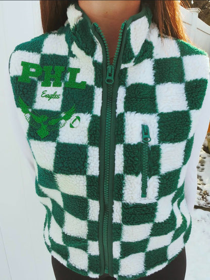 Checkered Vest