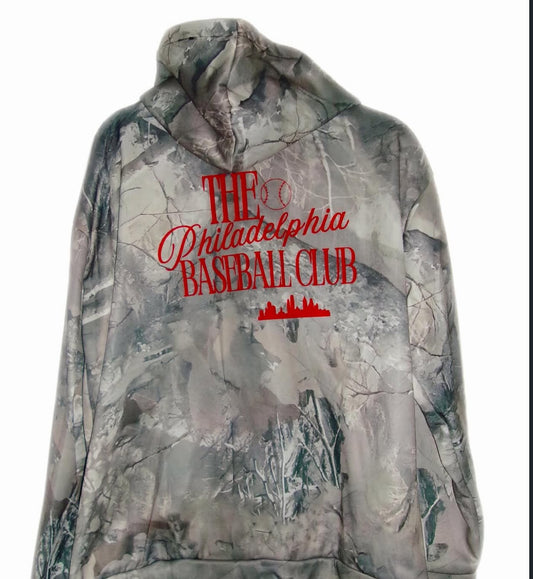 Camo Baseball Zip Up